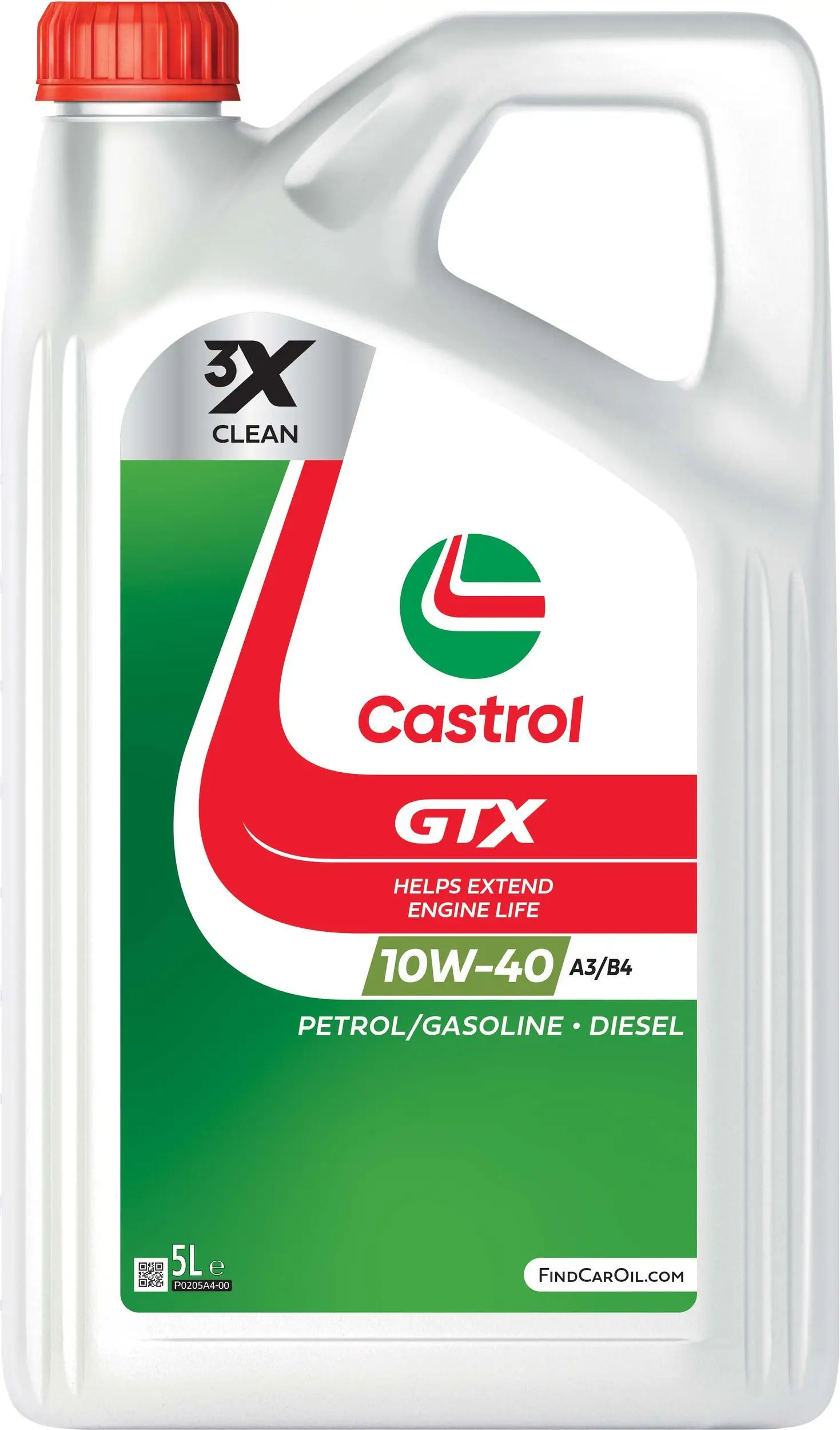 Huile moteur CASTROL 10W40 GTX 5L